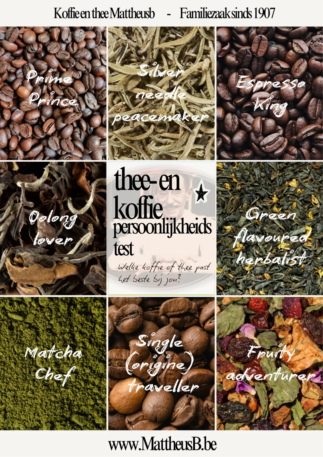Welke koffie- of theedrinker ben jij?