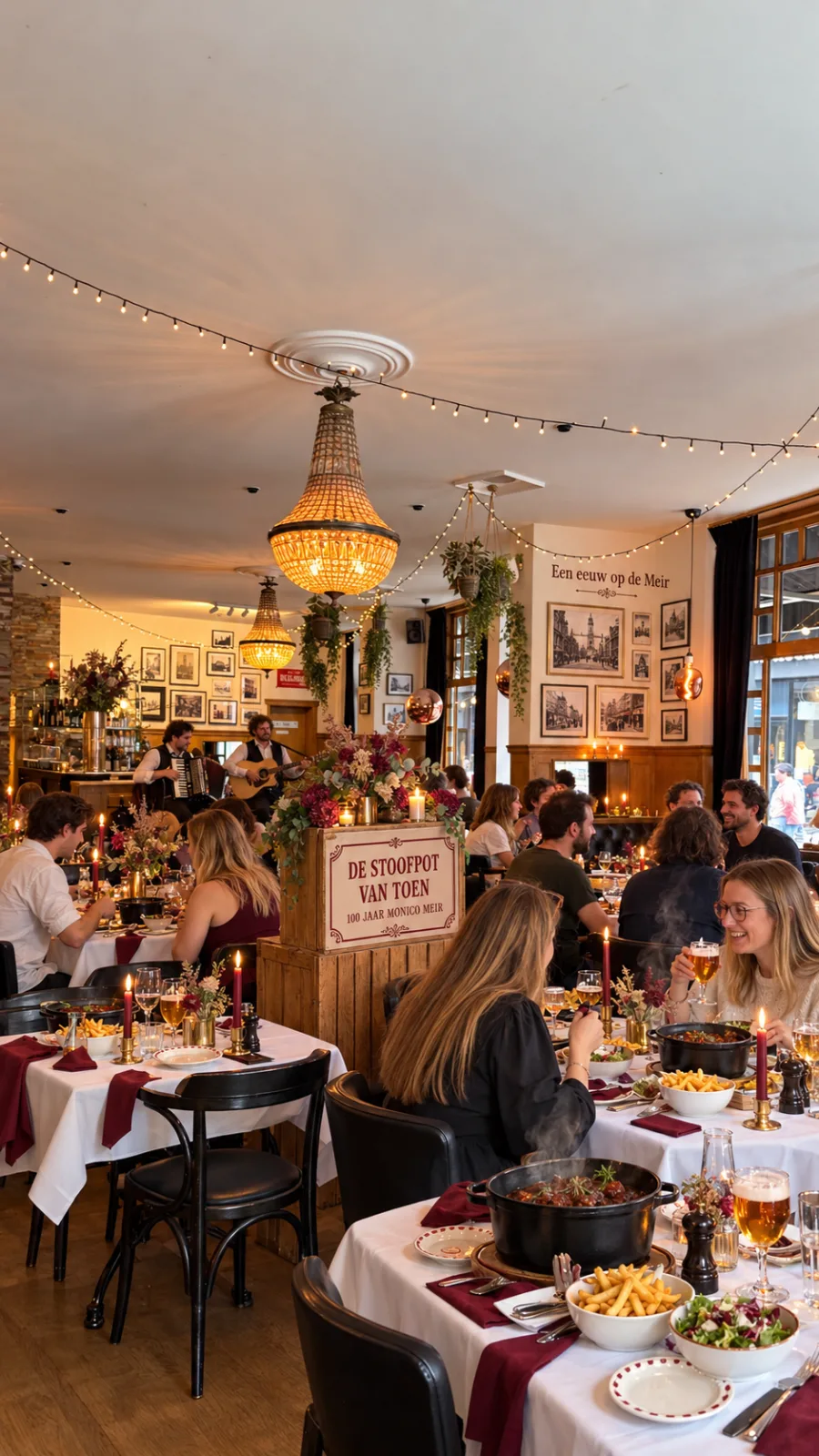 100 jaar terug aan tafel